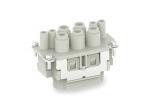 Female Inserts,Contacts 4/4+PE,Axial Screw/Spring connection,16A 250V & 63A 690V
